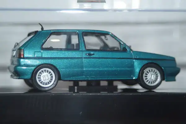 Ixo vw golf rallye g60 1990 turquoise  green 1/43 clc533n.22
