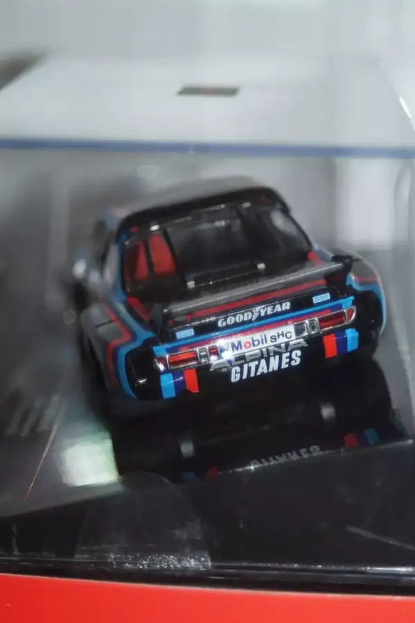 Ixo bmw 3.5 csl gr.5 #3 6th silverstone 1976 1:43 diecast gtm166lq.22