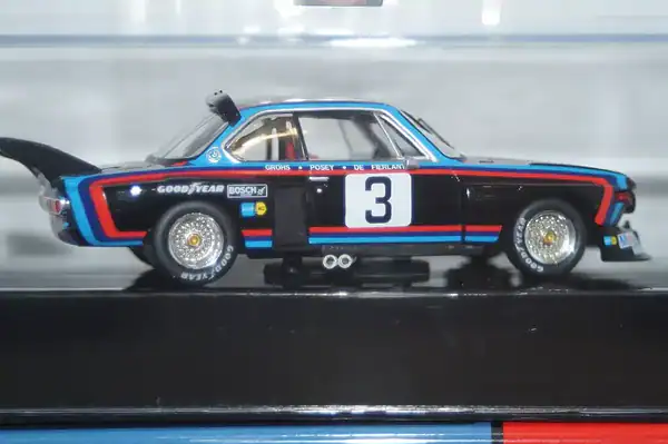 Ixo bmw 3.5 csl gr.5 #3 6th silverstone 1976 1:43 diecast gtm166lq.22