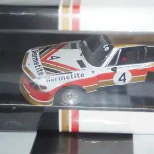 Ixo bmw 3.5 csl gr.5 #4 6th silverstone 1976 1:43 diecast gtm167lq.22