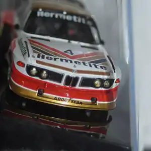 Ixo bmw 3.5 csl gr.5 #4 6th silverstone 1976 1:43 diecast gtm167lq.22