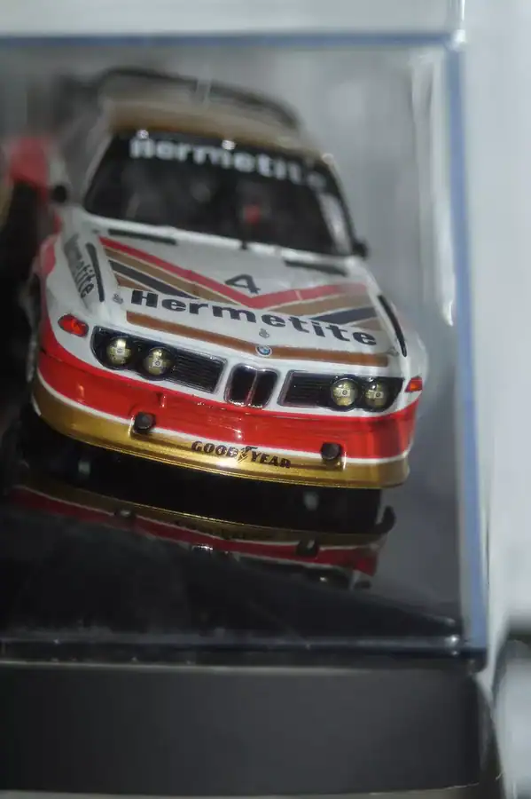 Ixo bmw 3.5 csl gr.5 #4 6th silverstone 1976 1:43 diecast gtm167lq.22