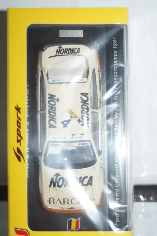 Spark ford sierra rs cosworth 24h spa 1987 #4  j.winkelhock 1:43 resin sb235