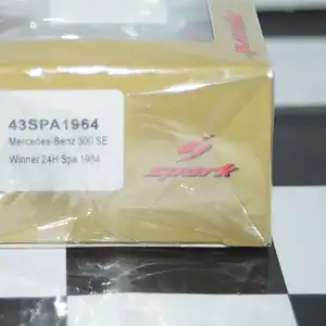 Spark mercedes benz 300 se winner 24h spa #102 1964 1:43 43spa1964