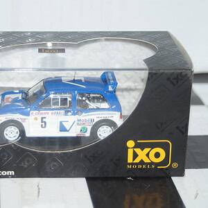 Ixo mg metro 6r4 rally monte carlo 1986 #5 t.pond 1:43 rac033