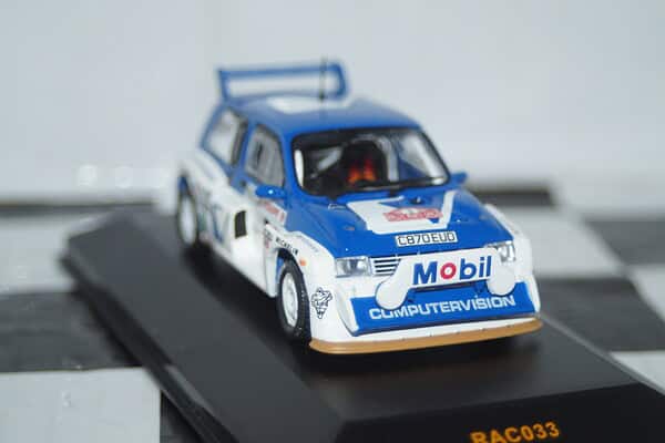 Ixo mg metro 6r4 rally monte carlo 1986 #5 t.pond 1:43 rac033