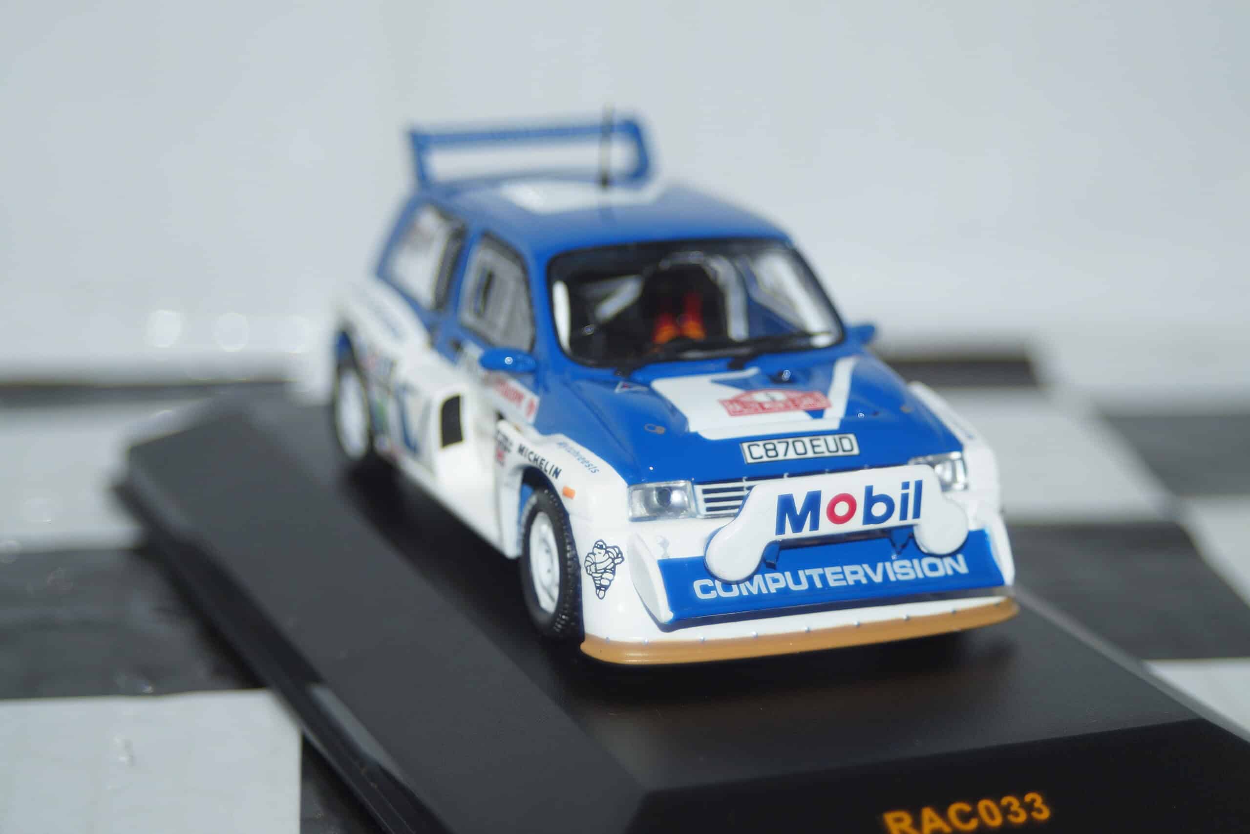 Ixo mg metro 6r4 rally monte carlo 1986 #5 t.pond 1:43 rac033