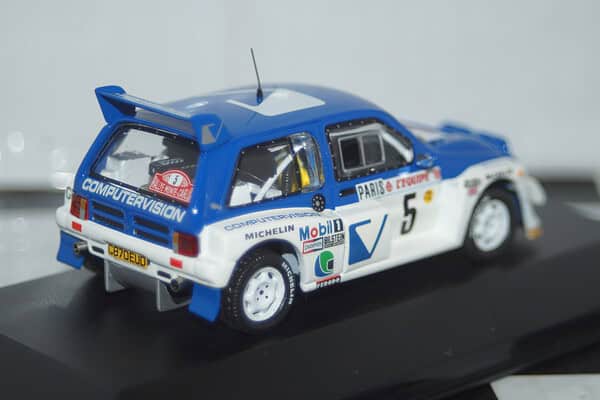 Ixo mg metro 6r4 rally monte carlo 1986 #5 t.pond 1:43 rac033