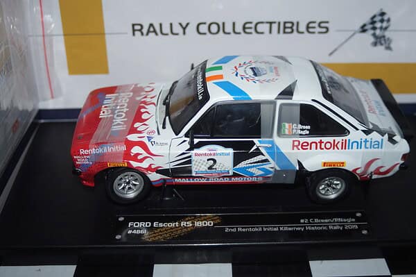 Sunstar ford escort mk2 rs1800 killarney rally 2019 c.breen ref 4861 1:18