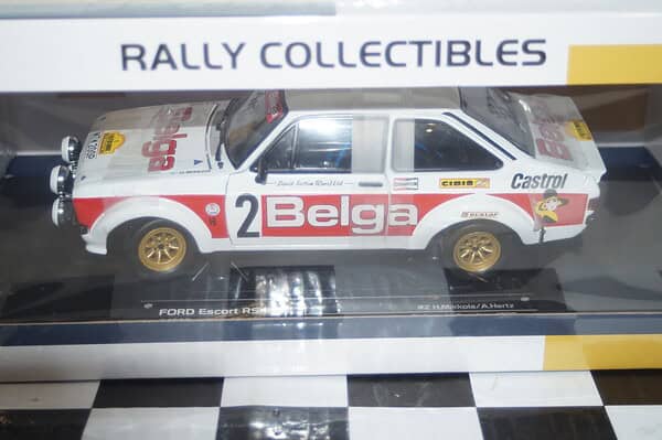 Sunstar ford escort mk2 rac rally 1977 winner waldegard ref 4433 1:18