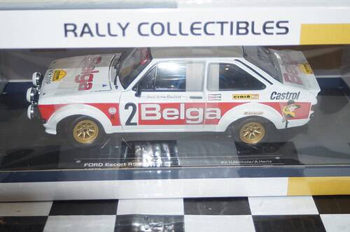 Sunstar ford escort mk2 rac rally 1977 winner waldegard ref 4433 1:18