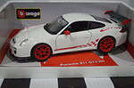 Burago porsche 911 gt3 rs 1:18 scale ref 11034