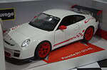 Burago porsche 911 gt3 rs 1:18 scale ref 11034