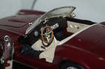 Hotwheels ferrari 250 gt california spider maroon 1:18th ref 25727