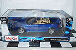 Maisto bmw m6 cabrio blue 1:18 scale ref 31145