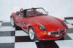 Kyosho bmw z8 red 1:18th scale ref 08511r