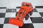 Matchbox lesney hatra tractor shovel orange ref k-3