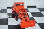 Matchbox lesney hatra tractor shovel orange ref k-3