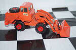 Matchbox lesney hatra tractor shovel orange ref k-3