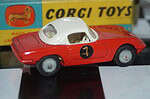 Corgi lotus elan coupe red #7 319 1:32nd