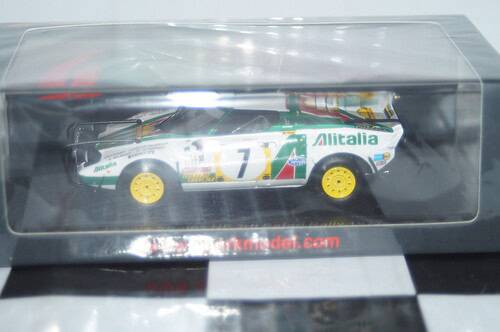 Spark lancia stratos hf 3rd safari rally #7 1977 munari ref s9091
