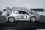 Ixo peugeot 206 wrc rally #2 italian champion 2002 travaglia 1:43 ram097