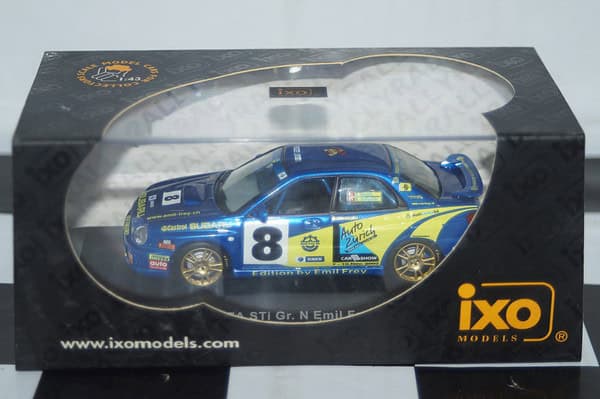 Ixo subaru impreza sti gr n emil frey ag team rally #8 p. heintz 1/43rd