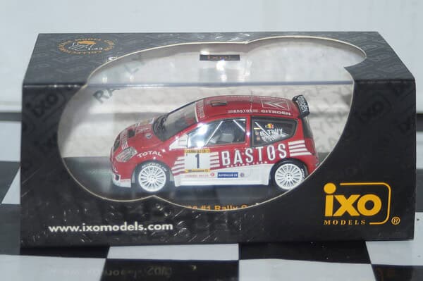 Ixo citroen c2 s1600 rally czech barum 2004 #1 b.thiry ram153 1:43