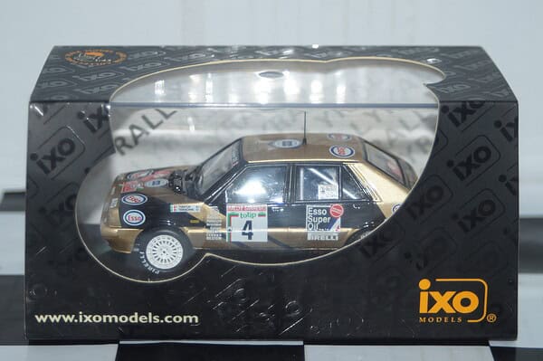 Ixo lancia delta hf 4wd rac rally #15 1987 r.brookes rac102 1:43