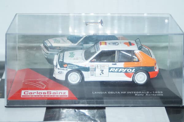 Ixo / altaya lancia delta integrale 1993 rally acropolis #3 c.sainz
