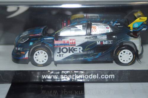 Ford puma world rally chile 2023 a.helier #28 1:43 spark resin s6734