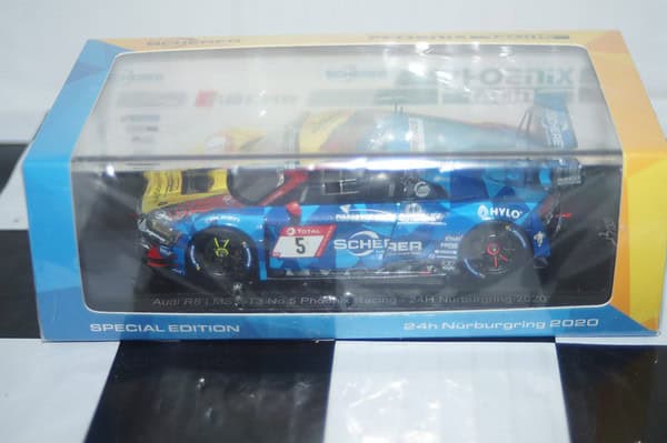 Spark audi r8 lms gt3 #15 24hr nurburgring 2021 1:43 ref 2020245