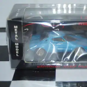 La mini miniera lancia stratos blue ref mm ls01m 1/43rd white metal