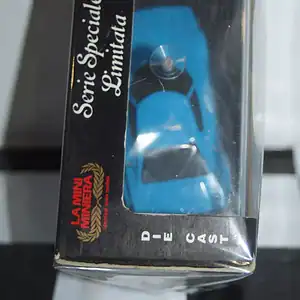 La mini miniera lancia stratos blue ref mm ls01m 1/43rd white metal
