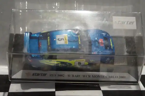 Starter subaru wrc monte carlo 2001 1:43 ref s002