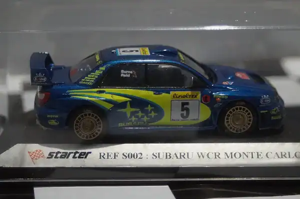 Starter subaru wrc monte carlo 2001 1:43 ref s002