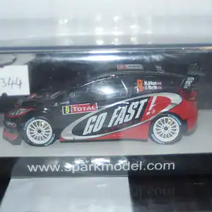 Spark ford fiesta r5 rally monte carlo 2012 #9 wilson s3344 1:43 resin