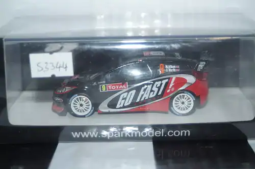 Spark ford fiesta r5  rally monte carlo 2012 #9 wilson s3344 1:43 resin