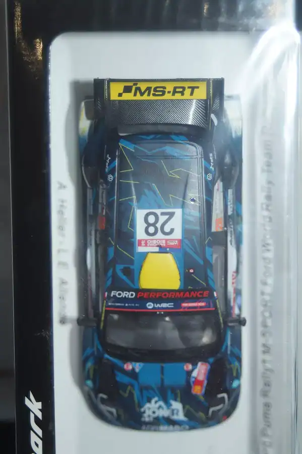 Spark ford puma world rally chile 2023 a.helier #28 1:43  resin s6734