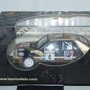 Ixo lancia delta hf esso rally san remo #4 1987 scr004 1:43