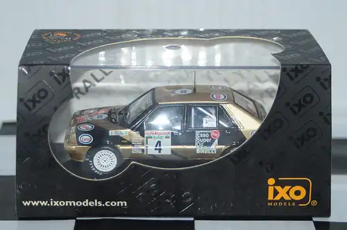 Ixo lancia delta hf esso rally san remo #4 1987 scr004 1:43