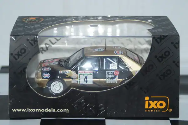 Ixo lancia delta hf esso rally san remo #4 1987 scr004 1:43