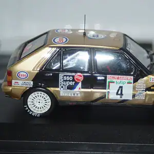 Ixo lancia delta hf esso rally san remo #4 1987 scr004 1:43