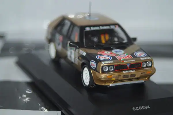 Ixo lancia delta hf esso rally san remo #4 1987 scr004 1:43