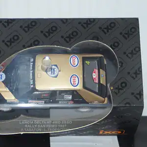 Ixo lancia delta hf esso rally san remo #4 1987 scr004 1:43