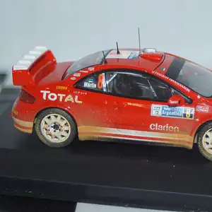 Ixo peugeot 307 wrc #8 rally argentina 2005 m.martin 1:43 ram201
