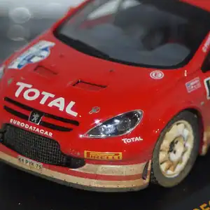 Ixo peugeot 307 wrc #8 rally argentina 2005 m.martin 1:43 ram201