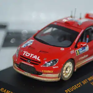 Ixo peugeot 307 wrc #8 rally argentina 2005 m.martin 1:43 ram201