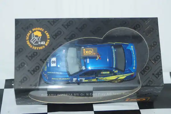 Ixo subaru impreza sti gr n emil frey ag team rally #8 p. heintz 1/43rd