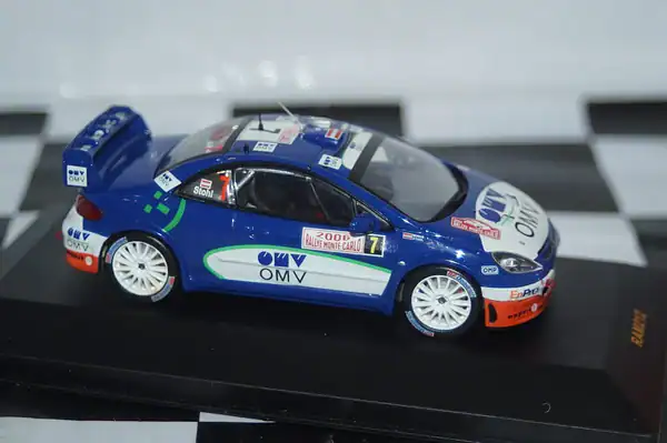 Ixo peugeot 307 wrc #7 rally monte carlo 2006 m.stohl ram212